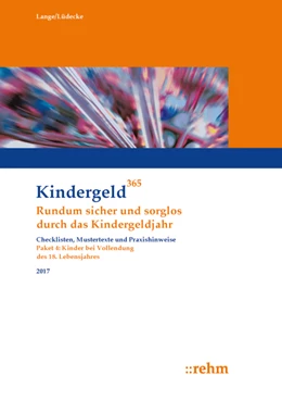 Abbildung von Lange / Lüdecke | Überprüfung volljährig werdene Kinder 2017 | 6. Auflage | 2017 | beck-shop.de