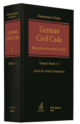 Abbildung von Dannemann / Schulze | German Civil Code = Bürgerliches Gesetzbuch (BGB) • Volume I | 1. Auflage | 2020 | beck-shop.de