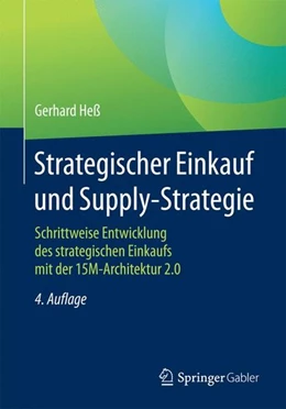 Abbildung von Heß | Strategischer Einkauf und Supply-Strategie | 4. Auflage | 2017 | beck-shop.de