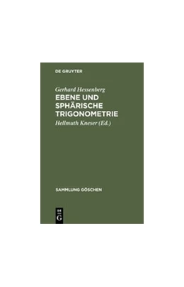 Abbildung von Hessenberg / Kneser | Ebene und sphärische Trigonometrie | 5. Auflage | 2015 | beck-shop.de