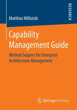 Abbildung von Wißotzki | Capability Management Guide | 1. Auflage | 2017 | beck-shop.de