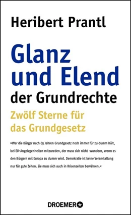 Abbildung von Prantl | Glanz und Elend der Grundrechte | 1. Auflage | 2014 | beck-shop.de