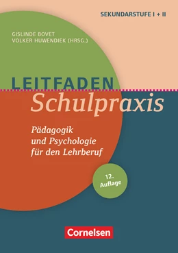 Abbildung von Bovet / Huwendiek | Leitfaden Schulpraxis | 9. Auflage | 2017 | beck-shop.de