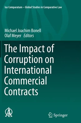 Abbildung von Meyer / Bonell | The Impact of Corruption on International Commercial Contracts | 1. Auflage | 2016 | beck-shop.de