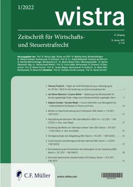 Abbildung von wistra | 37. Auflage | 2023 | beck-shop.de
