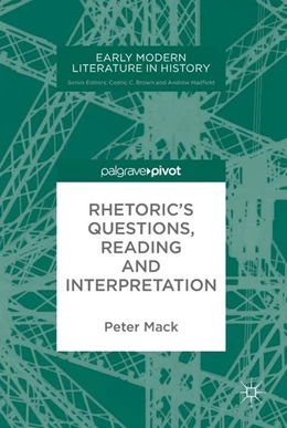 Abbildung von Mack | Rhetoric's Questions, Reading and Interpretation | 1. Auflage | 2017 | beck-shop.de