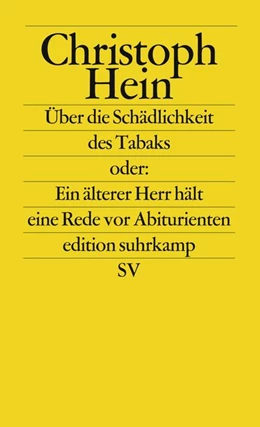 Abbildung von Hein | Über die Schädlichkeit des Tabaks | 1. Auflage | 2016 | beck-shop.de