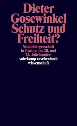 Abbildung von Gosewinkel | Schutz und Freiheit? | 1. Auflage | 2016 | beck-shop.de