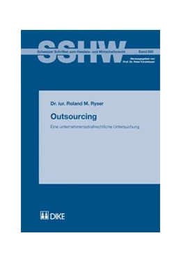 Abbildung von Ryser | Outsourcing | 1. Auflage | 2007 | 260 | beck-shop.de