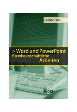 Abbildung von Haas | Word und PowerPoint für wissenschaftliche Arbeiten | 1. Auflage | 2007 | beck-shop.de