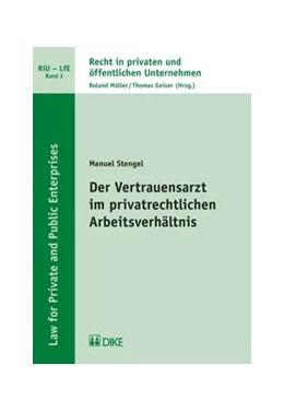 Abbildung von Stengel | Der Vertrauensarzt im privatrechtlichen Arbeitsverhältnis | 1. Auflage | 2014 | 3 | beck-shop.de