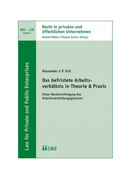 Abbildung von Ertl | Das befristete Arbeitsverhältnis in Theorie & Praxis | 1. Auflage | 2015 | 5 | beck-shop.de
