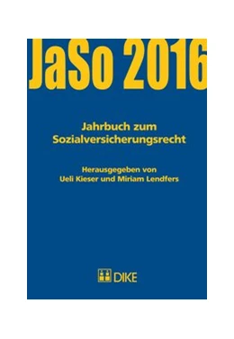 Abbildung von Kieser / Lendfers | Jahrbuch zum Sozialversicherungsrecht 2016 | 1. Auflage | 2016 | beck-shop.de