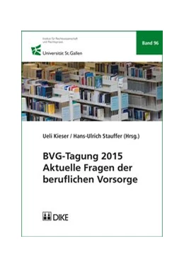 Abbildung von Kieser / Stauffer | BVG-Tagung 2015 | 1. Auflage | 2016 | Band 96 | beck-shop.de