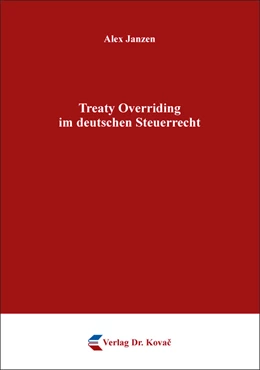 Abbildung von Janzen | Treaty Overriding im deutschen Steuerrecht | 1. Auflage | 2017 | 143 | beck-shop.de
