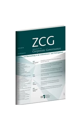Abbildung von ZCG • Zeitschrift für Corporate Governance | 13. Auflage | 2024 | beck-shop.de