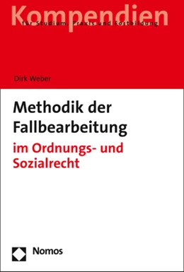 Abbildung von Weber | Methodik der Fallbearbeitung | 1. Auflage | 2018 | beck-shop.de