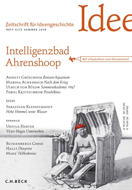 Abbildung von Zeitschrift für Ideengeschichte Heft XII/2 Sommer 2018 | 1. Auflage | 2018 | beck-shop.de