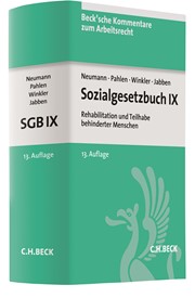 Sozialgesetzbuch IX: SGB IX | Neumann / Pahlen / Winkler / Jabben | 13., neu bearbeitete Auflage, 2018 | Buch (Cover)