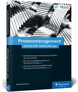 Abbildung von Demuth | Prozessmanagement mit dem SAP Solution Manager | 1. Auflage | 2018 | beck-shop.de