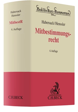 Abbildung von Habersack / Henssler | Mitbestimmungsrecht: MitbestR | 4. Auflage | 2018 | Band 24 | beck-shop.de