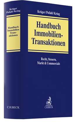 Abbildung von Krüger / Pofahl | Handbuch Immobilien-Transaktionen | 1. Auflage | 2022 | beck-shop.de