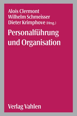 Abbildung von Clermont / Schmeisser | Personalführung und Organisation | 1. Auflage | 2000 | beck-shop.de