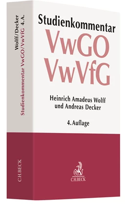 Abbildung von Wolff / Decker | Verwaltungsgerichtsordnung (VwGO) Verwaltungsverfahrensgesetz (VwVfG) | 4. Auflage | 2021 | beck-shop.de