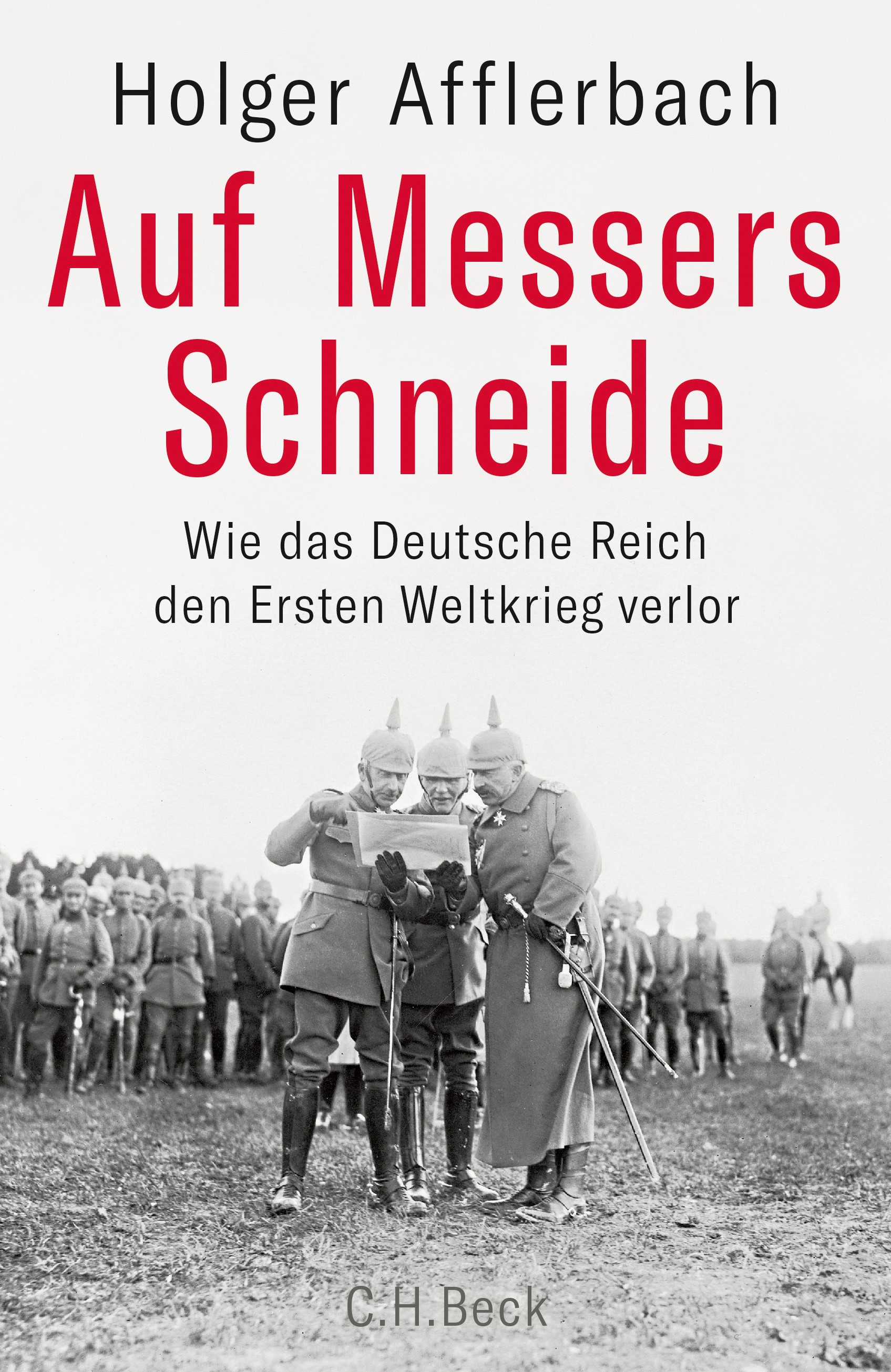 Cover: Afflerbach, Holger, Auf Messers Schneide