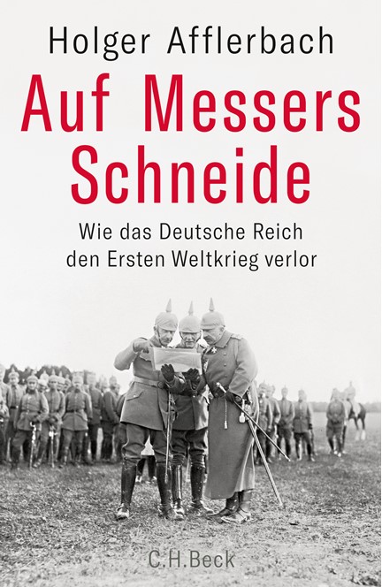 Cover: Holger Afflerbach, Auf Messers Schneide