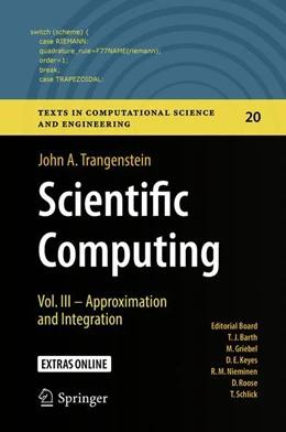 Abbildung von Trangenstein | Scientific Computing - Vol. III | 1. Auflage | 2018 | beck-shop.de
