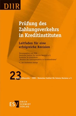 Abbildung von Prüfung des Zahlungsverkehrs in Kreditinstituten | 5. Auflage | 2017 | beck-shop.de