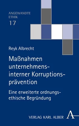 Abbildung von Albrecht | Unternehmensinterne Korruptionsprävention | 1. Auflage | 2016 | beck-shop.de