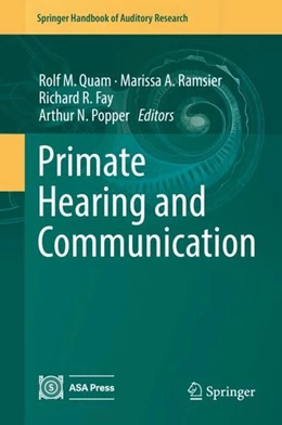Abbildung von Quam / Ramsier | Primate Hearing and Communication | 1. Auflage | 2017 | beck-shop.de