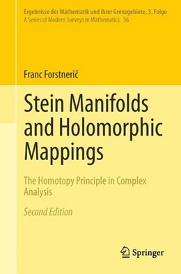 Abbildung von Forstneric | Stein Manifolds and Holomorphic Mappings | 2. Auflage | 2017 | beck-shop.de