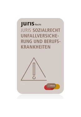 Abbildung von juris Sozialrecht Unfallversicherung und Berufskrankheiten | 1. Auflage | | beck-shop.de