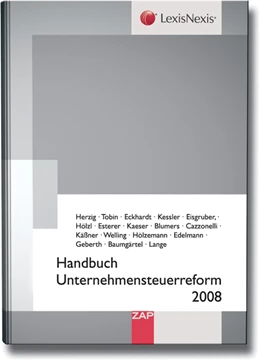 Abbildung von Handbuch Unternehmensteuerreform 2008 | 1. Auflage | 2008 | beck-shop.de