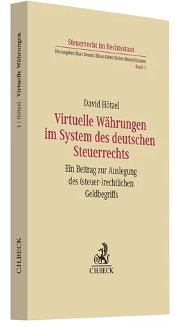 Abbildung von Hötzel | Virtuelle Währungen im System des deutschen Steuerrechts | 1. Auflage | 2018 | Band 1 | beck-shop.de