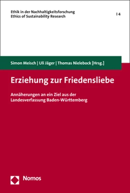 Abbildung von Meisch / Nielebock | Erziehung zur Friedensliebe | 1. Auflage | 2018 | 4 | beck-shop.de
