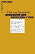 Cover: Petersdorff, Dirk von, Geschichte der deutschen Lyrik
