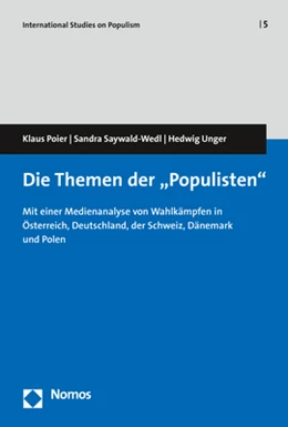 Abbildung von Poier / Saywald-Wedl | Die Themen der 'Populisten' | 1. Auflage | 2017 | 5 | beck-shop.de