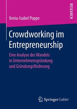 Abbildung von Poppe | Crowdworking im Entrepreneurship | 1. Auflage | 2017 | beck-shop.de