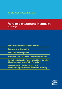 Abbildung von Dauber / Schneider | Vereinsbesteuerung Kompakt 2017/2018 | 10. Auflage | 2017 | beck-shop.de