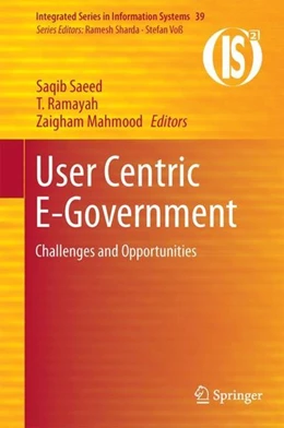Abbildung von Saeed / Ramayah | User Centric E-Government | 1. Auflage | 2017 | beck-shop.de