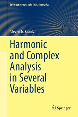 Abbildung von Krantz | Harmonic and Complex Analysis in Several Variables | 1. Auflage | 2017 | beck-shop.de