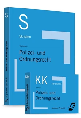 Abbildung von Stuttmann | Skript Polizei- und Ordnungsrecht + Karteikarten Polizei- und Ordnungsrecht • Set | 1. Auflage | | beck-shop.de