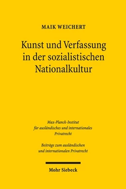 Abbildung von Weichert | Kunst und Verfassung in der DDR | 1. Auflage | 2019 | 101 | beck-shop.de