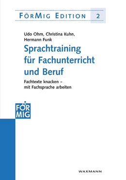 Abbildung von Ohm / Kuhn | Sprachtraining für Fachunterricht und Beruf | 1. Auflage | 2007 | 2 | beck-shop.de