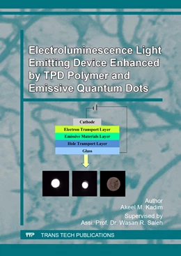 Abbildung von Kadim | Electroluminescence Light Emitting Device Enhanced by TPD Polymer and Emissive Quantum Dots | 1. Auflage | 2017 | beck-shop.de