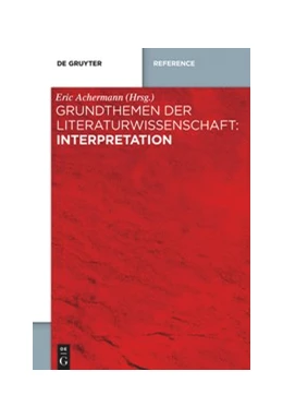 Abbildung von Achermann | Grundthemen der Literaturwissenschaft: Interpretation | 1. Auflage | 2024 | beck-shop.de